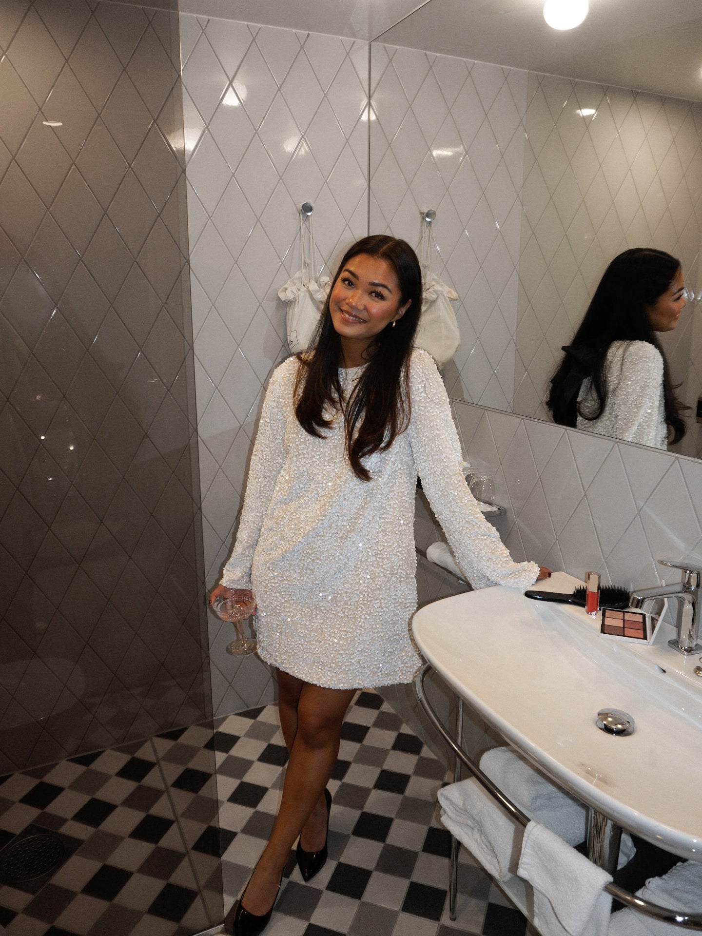 ONLANIKA Short Dress - Hvit (PRE-ORDER)